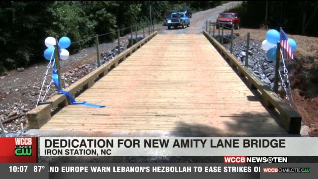 Iron Station Neighborhood Celebrates Construction Of Permanent Path Home