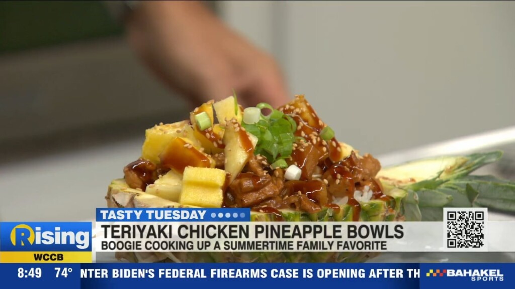 Tasty Tuesday: Teriyaki Chicken Pineapple Bowls
