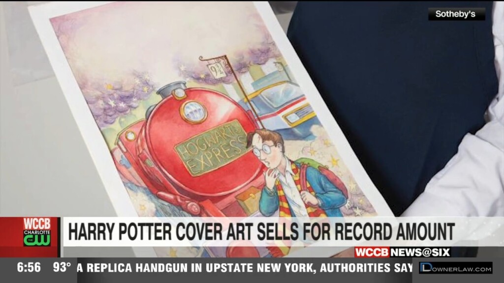 Harry Potter Cover Art Sells For Record Amount