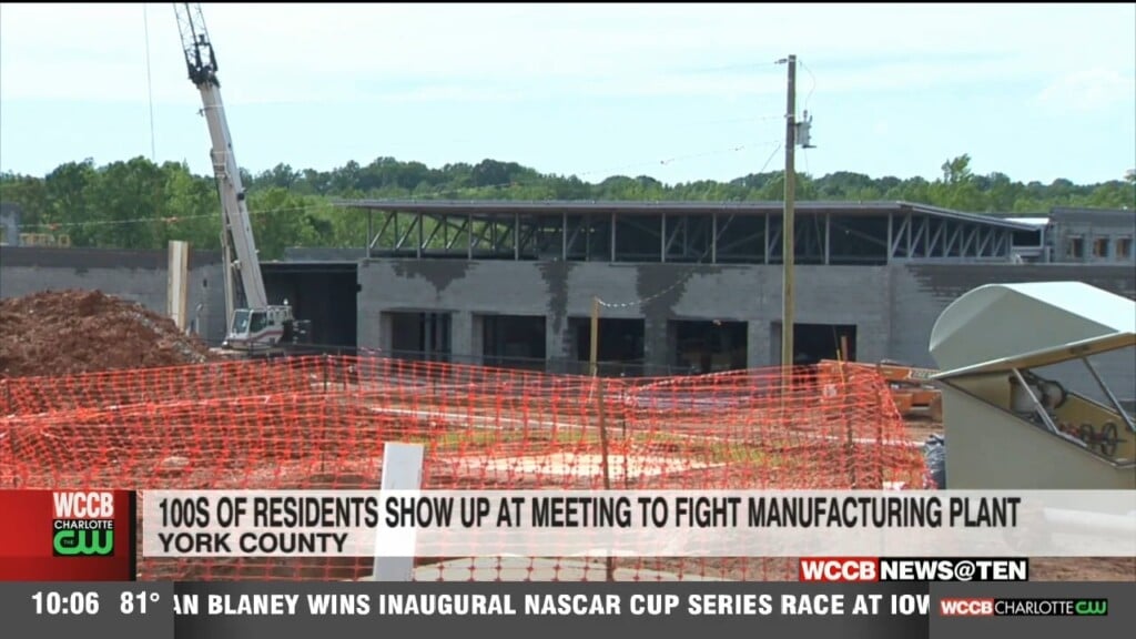 100s Of Residents Show Up At Meeting To Fight Manufactoring Plant
