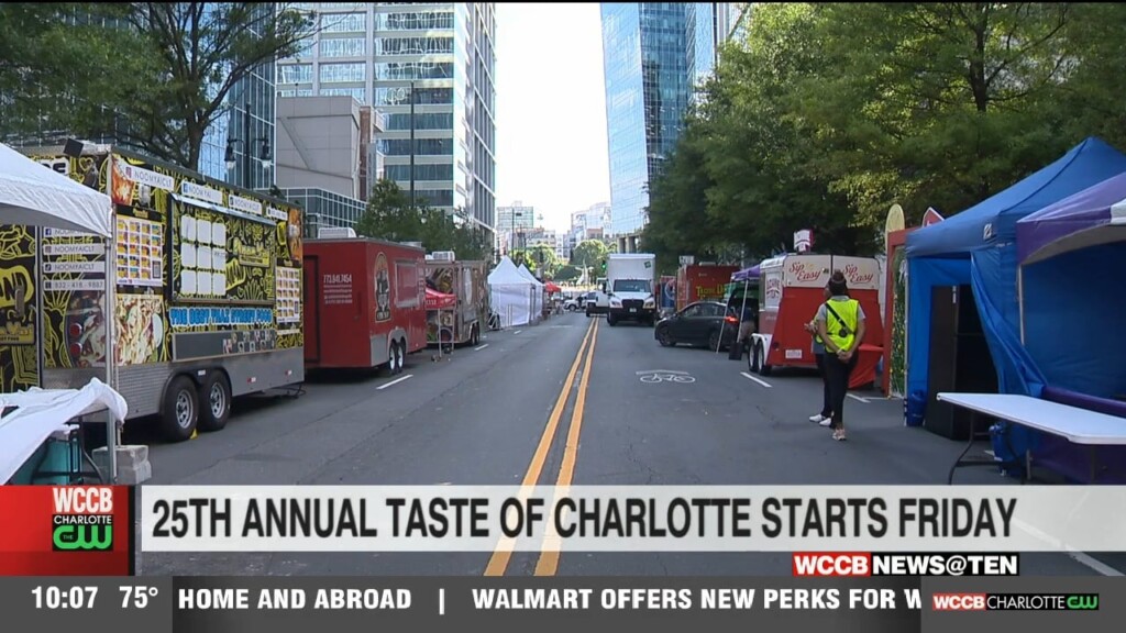 25th Anual Taste Of Charlotte Starts Friday