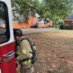 House Fire Fire Showing