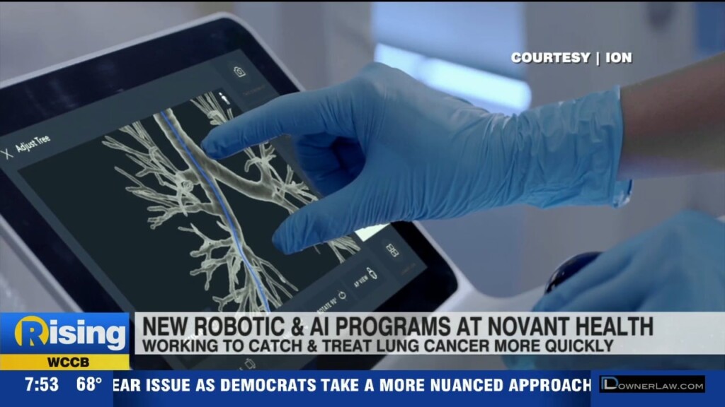 Novant Health Deploys High Tech Robotics To Better Diagnose Lung Cancer