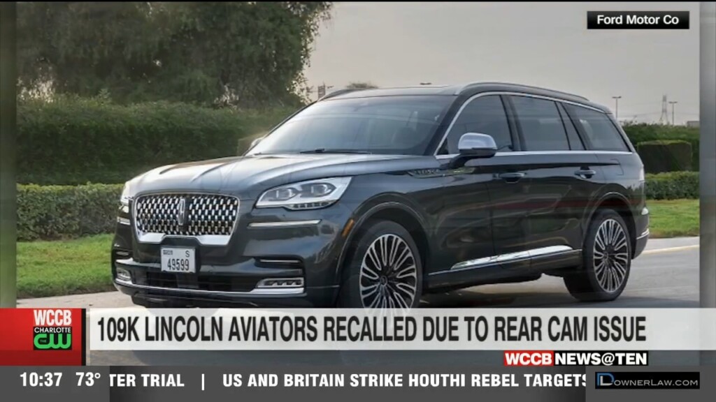 109k Lincoln Aviators Recalled Due To Rear Cam Issue