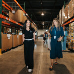 Nicole Tepper And Tina Postel At Nourish Ups Hunger Hub 61124 Credit Kenny Richmond For The David And Nicole Tepper Foundation 4