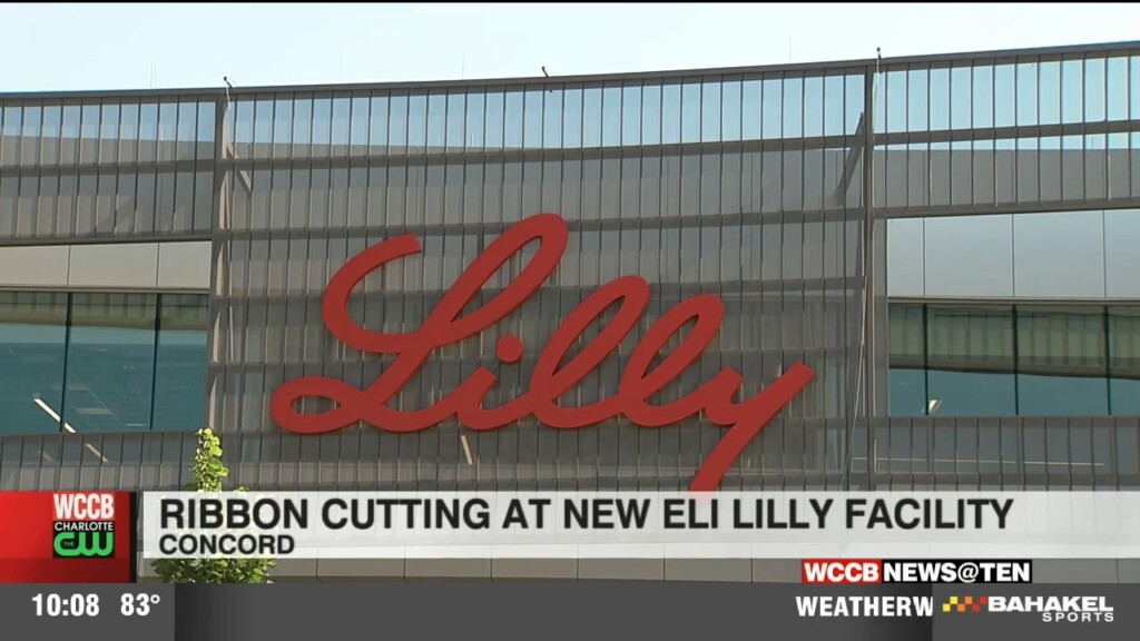 Ribbon Cutting At New Eli Lilly Facility