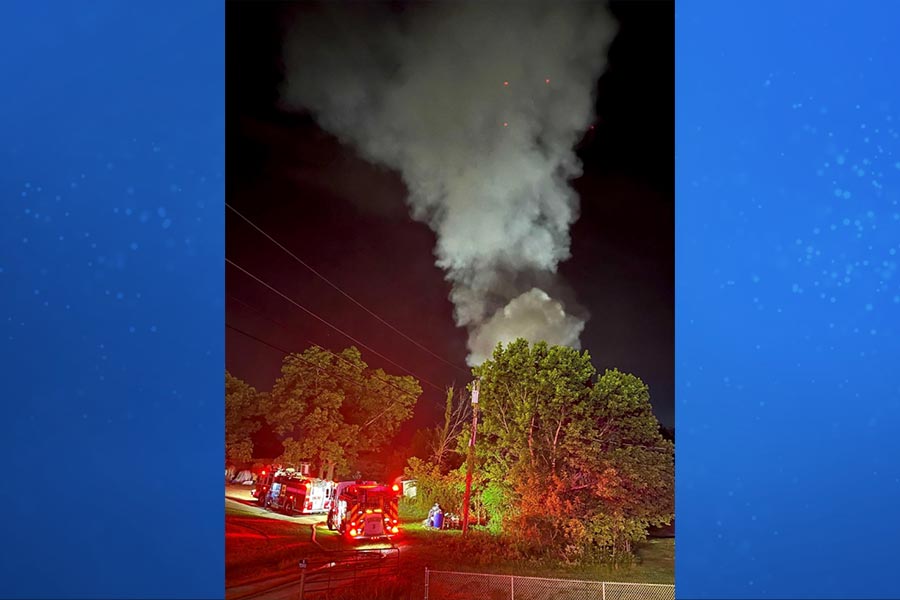 Camper Fire Morganton