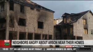 Ring Camera Footage Shows The Moment A Fire Was Intentionally Set In Third Ward Neighborhood