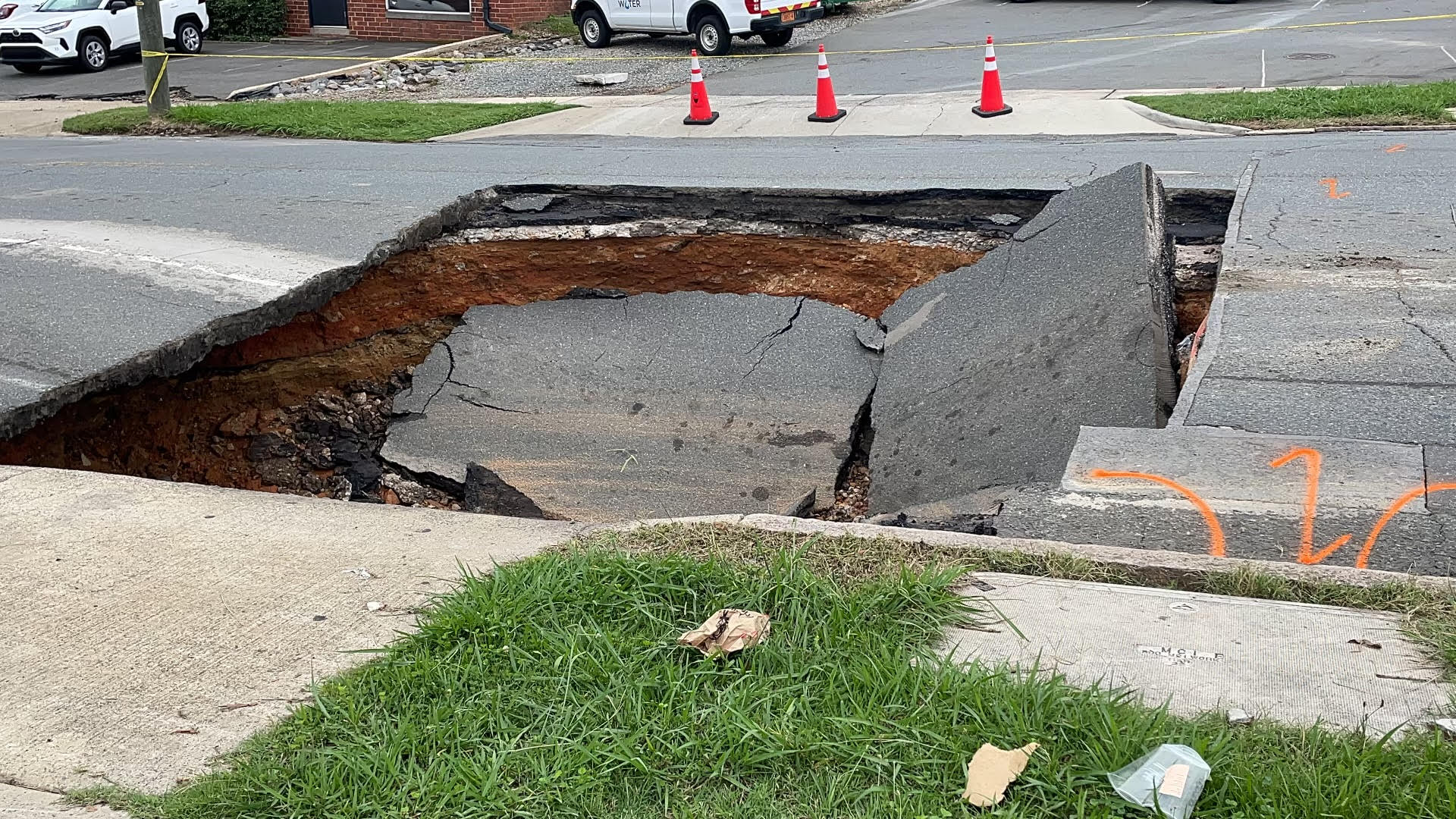 South Cedar Street will reopen after sinkhole repairs are completed