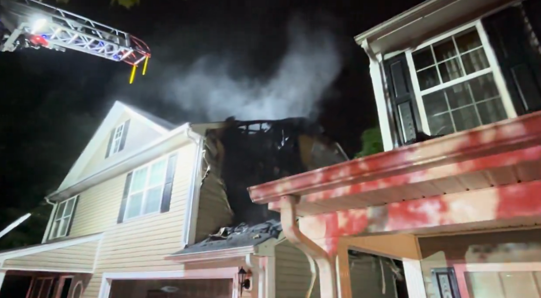 CFD: Lightning Strike Causes House Fire In North Charlotte - WCCB Charlotte
