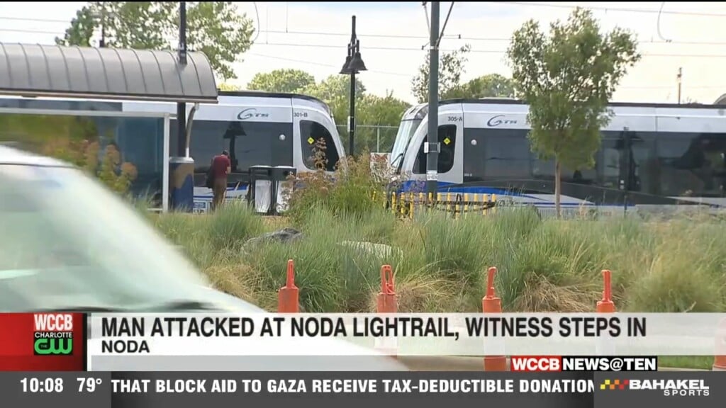Man Attacked At Noda Lightrail, Witness Steps In