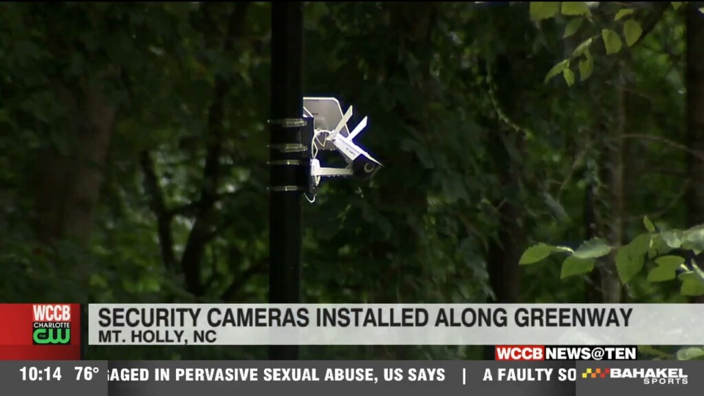 Mount Holly Adds Cameras Along Greenway Amid Safety Concerns