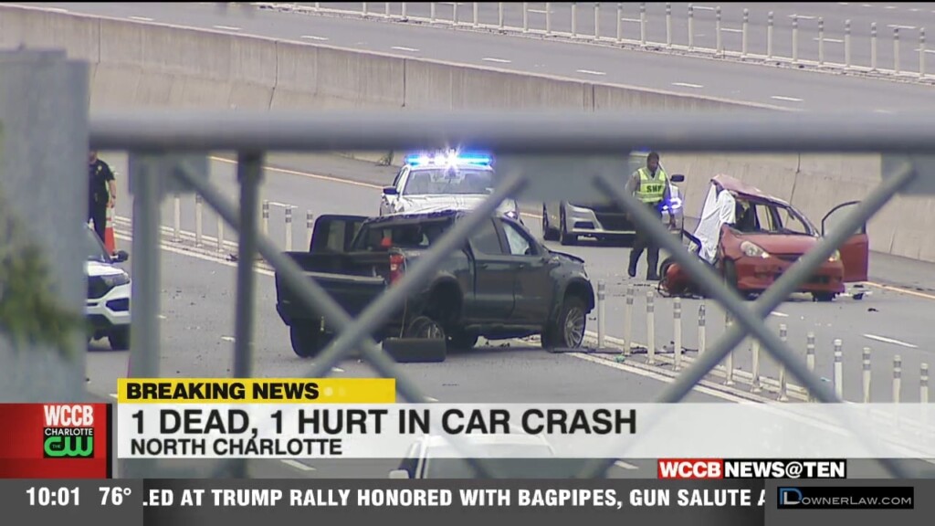 Deadly Crash In North Charlotte Causes Hours Of Traffic Delays