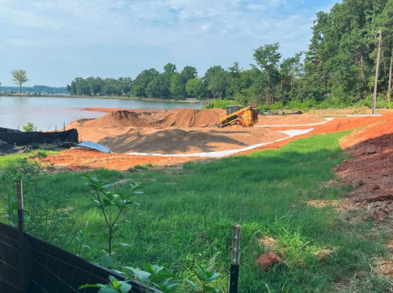 Construction Underway On Beatty's Ford Beach Project - WCCB Charlotte's CW