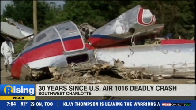 30 Years Since US AIR FLIGHT 1016 Crash - WCCB Charlotte's CW