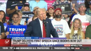 Republican Presidential Nominee Donald Trump Holds Rally In Charlotte