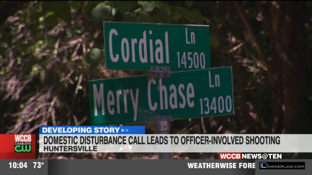 Domestic Disturbance Call Leads To Officer Involved Shooting