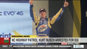 Nc Highway Patrol: Former Nascar Champion Kurt Busch Arrested For Dwi