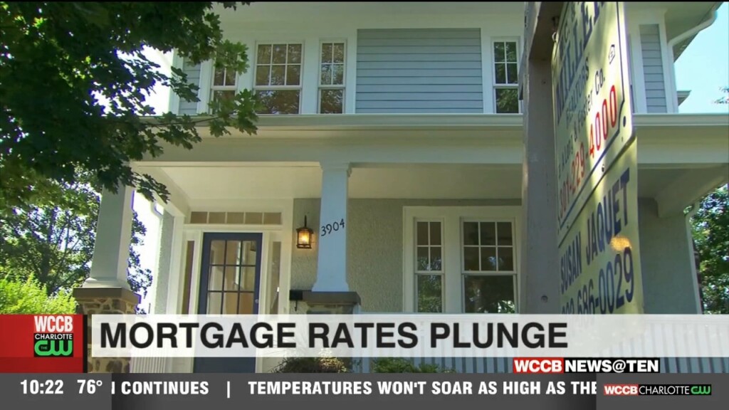 Mortgage Rates Plunge