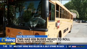 Cms Transportation Department Gearing Up For Start Of School Year