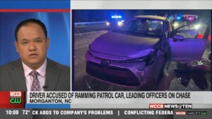 Driver Accused Of Ramming Patrol Car, Leaving Officers On Chase