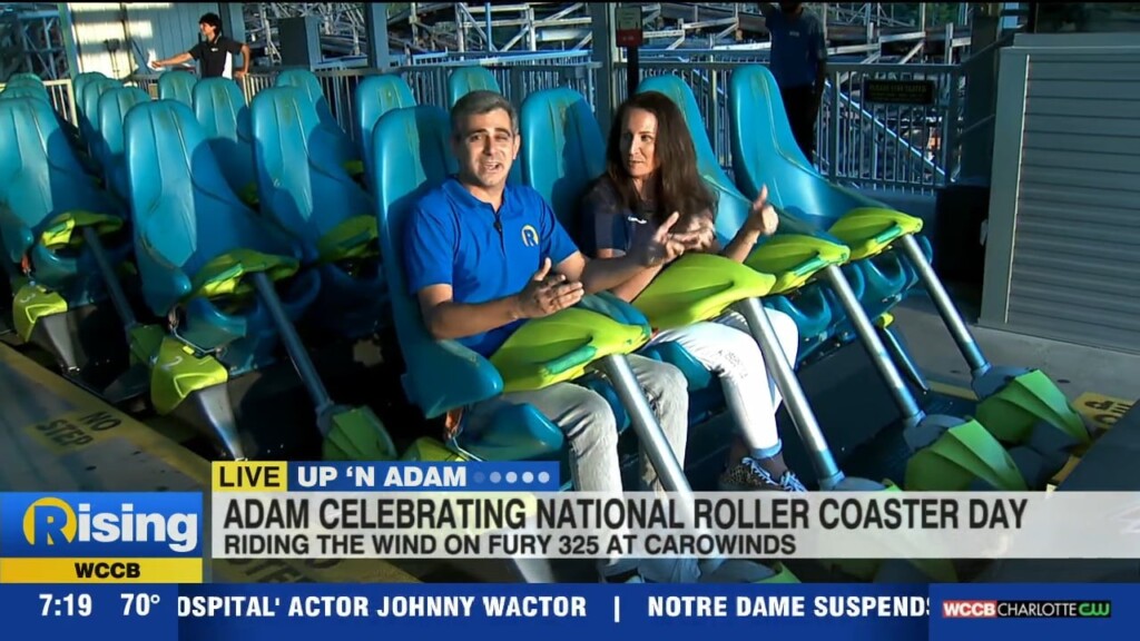 Up 'n Adam: National Roller Coaster Day At Carowinds