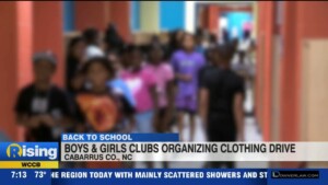 Cabarrus County Boys & Girls Club And Concord Mills Mall Collecting Clothes For Kids