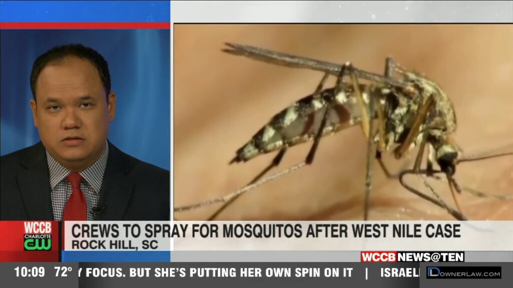 Rock Hill To Spray For Mosquitos After Confirmed West Nile Virus Case