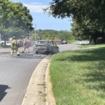 Car Engulfed In Flames