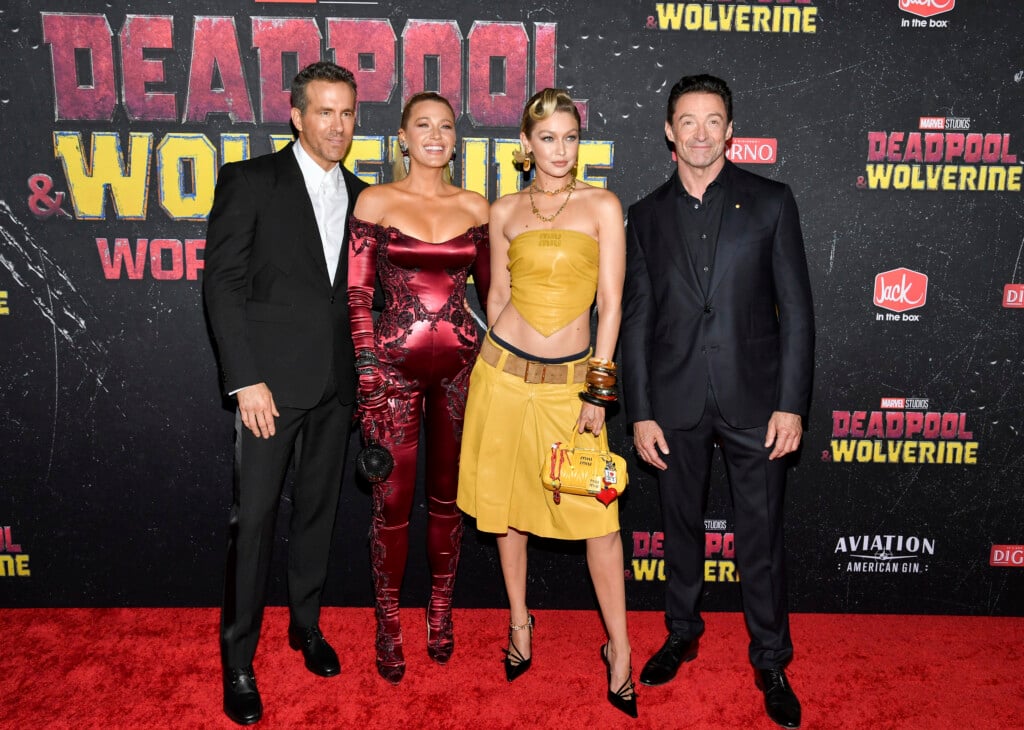 Ryan Reynolds, Blake Lively, Gigi Hadid, Hugh Jackman
