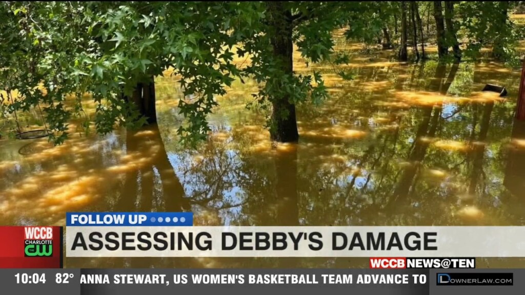 Assessing Debby's Damage