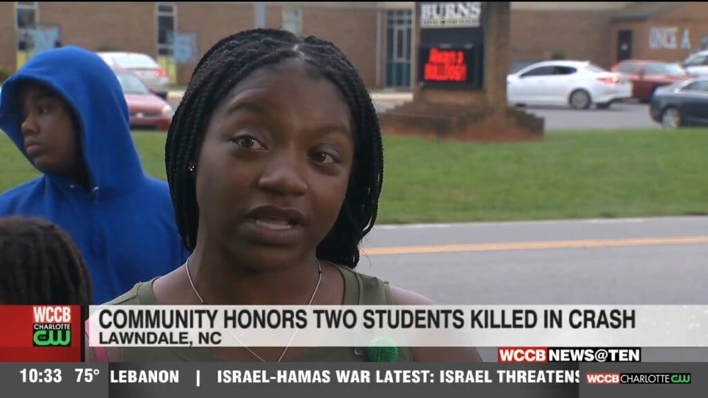 Community Honors Two Students Killed In Crash