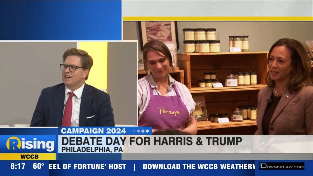Edwin Peacock On First Harris Trump Matchup