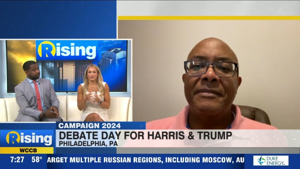 Michael Barnes Previews First Harris Trump Matchup