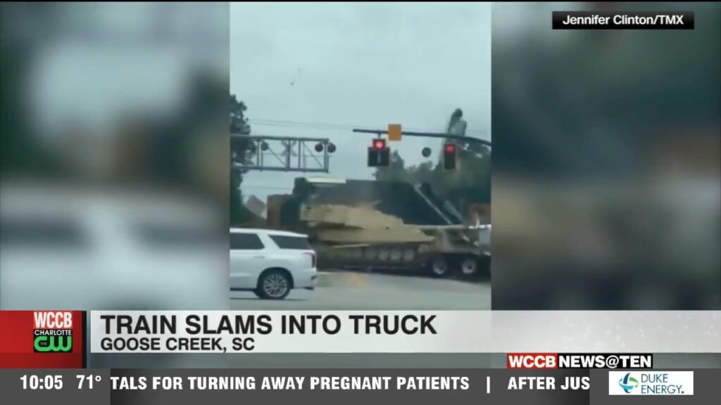 Train Slams Into Truck In South Carolina