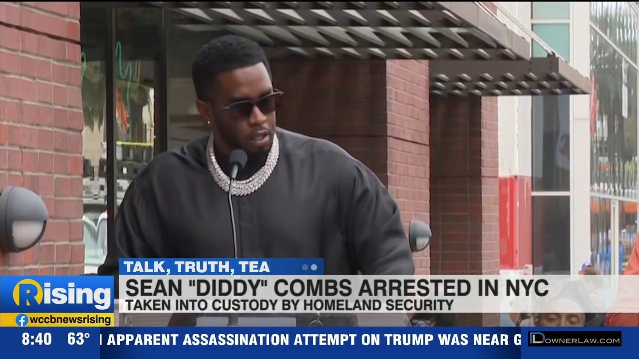 Talk, Truth, Tea: Sean "Diddy" Combs Arrested In New York City - WCCB ...