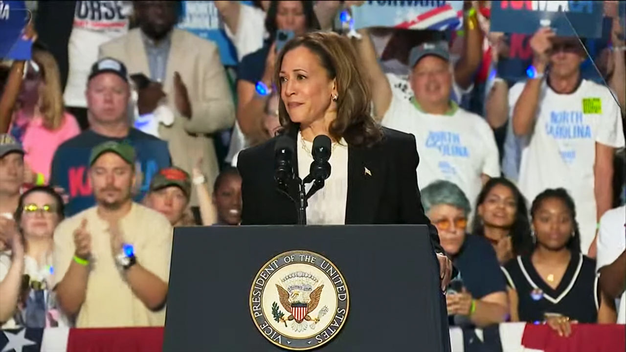 VP Kamala Harris Charlotte Rally August 12 2024 Feature Image 1280x720 ...