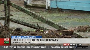 Relief Efforts Underway In Watauga County