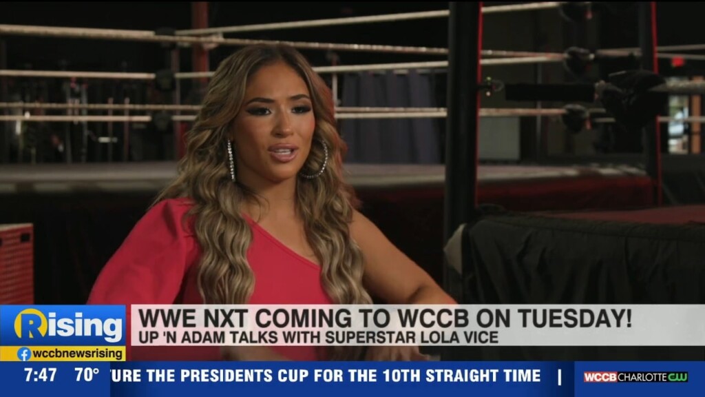 Behind The Scenes Of Wwe Nxt + Lola Vice