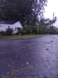 Hilltop St In Morganton 3 Hit By Tree And Side Of House Photo Credit Sabrina Burse