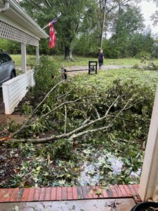Trees Down In Boiling Springs Cleveland County Photo Credit Nicole Benfield