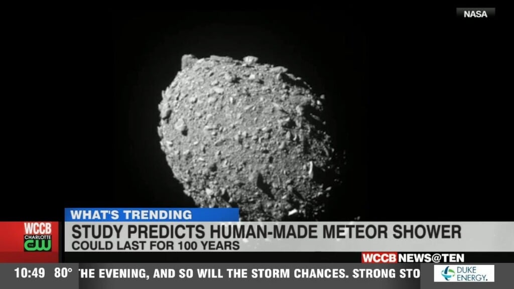 Study Predicts Human Made Meteor Shower