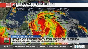 Tracking Helene: State Of Emergency For Most Of Florida