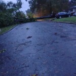 Hilltop St In Morganton 3 Hit By Tree And Side Of House