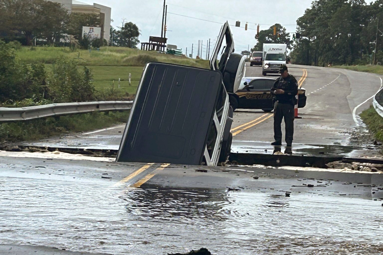 North Carolina's Coast Has Been Deluged By The Fifth Historic Flood In