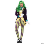 Womens Wicked Trickster Joker Costume