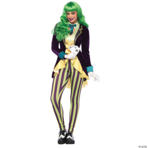 Womens Wicked Trickster Joker Costume