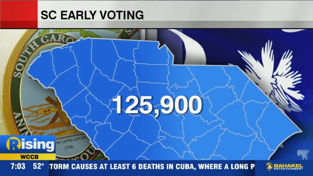 South Carolina Breaks Records On First Day Of Early Voting