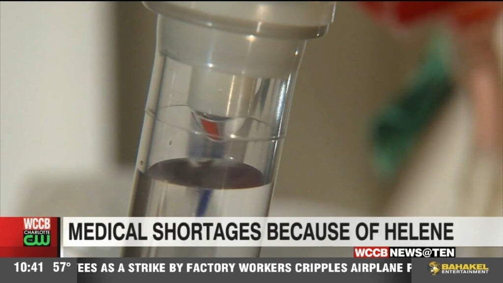 Medical Shortages Because Of Helene