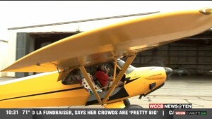 Dropping Aid To Storm Victims